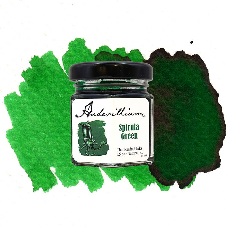 Anderillium™ artisan-made fountain pen ink 1.5 oz for writing and drawing