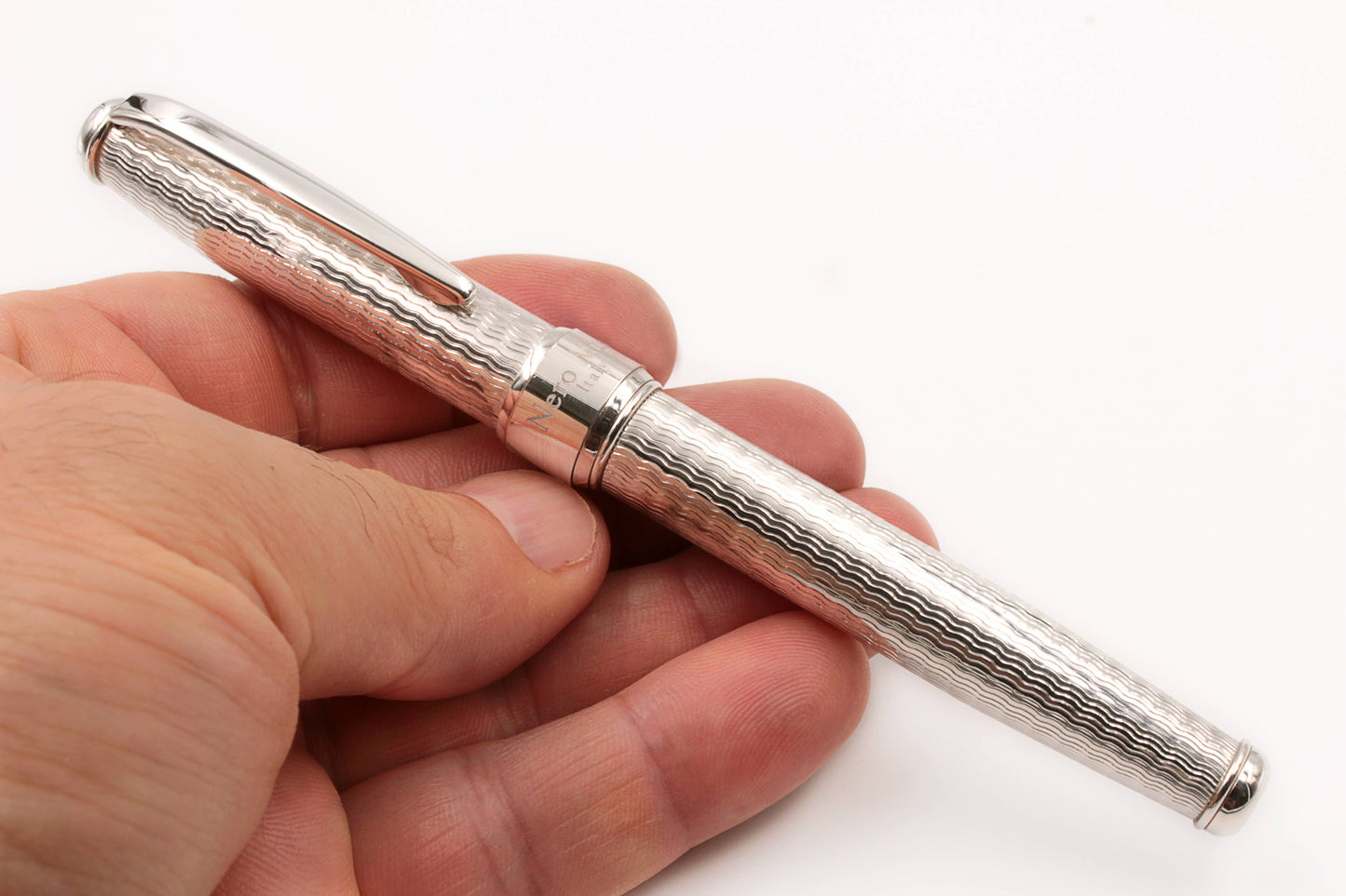 Artisan Fountain Pen Silver 925 Moiré