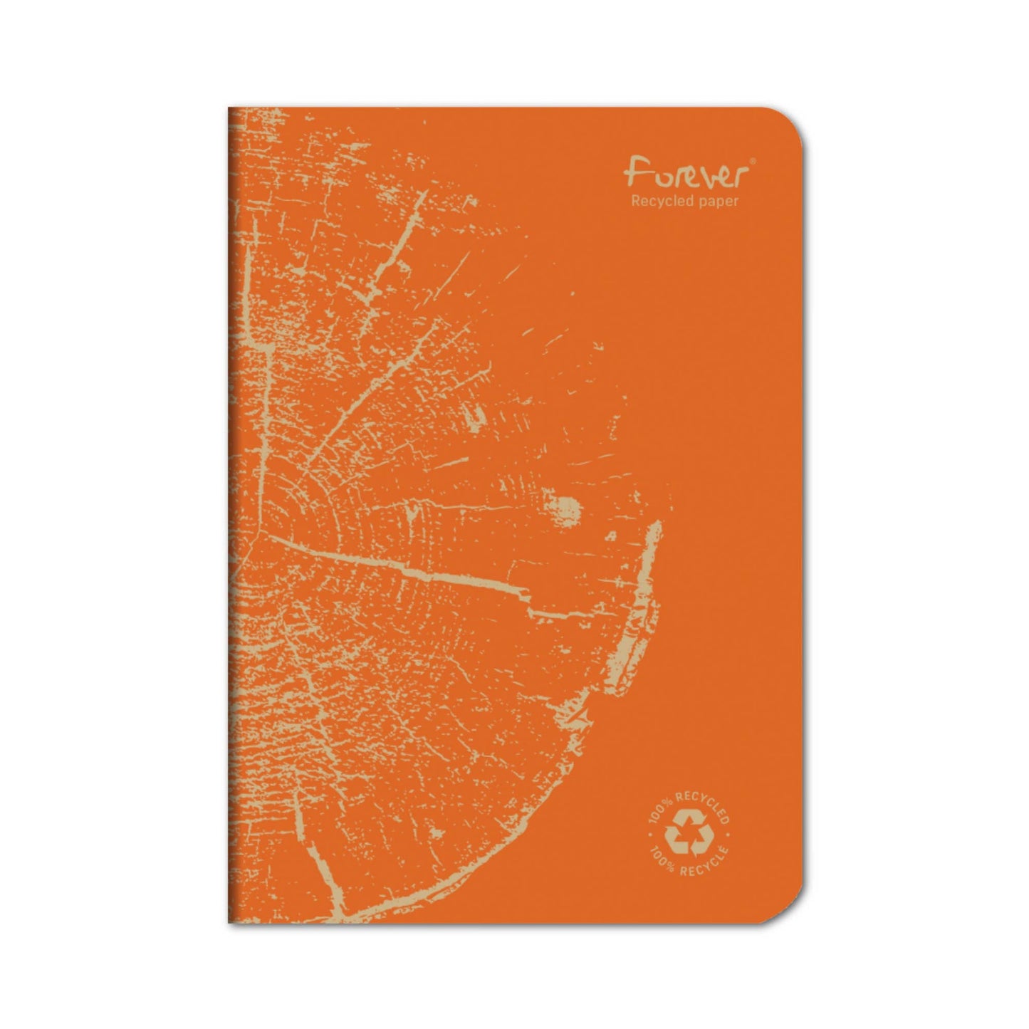 Clairefontaine staple-bound "Forever" 100% recycled lined notebook