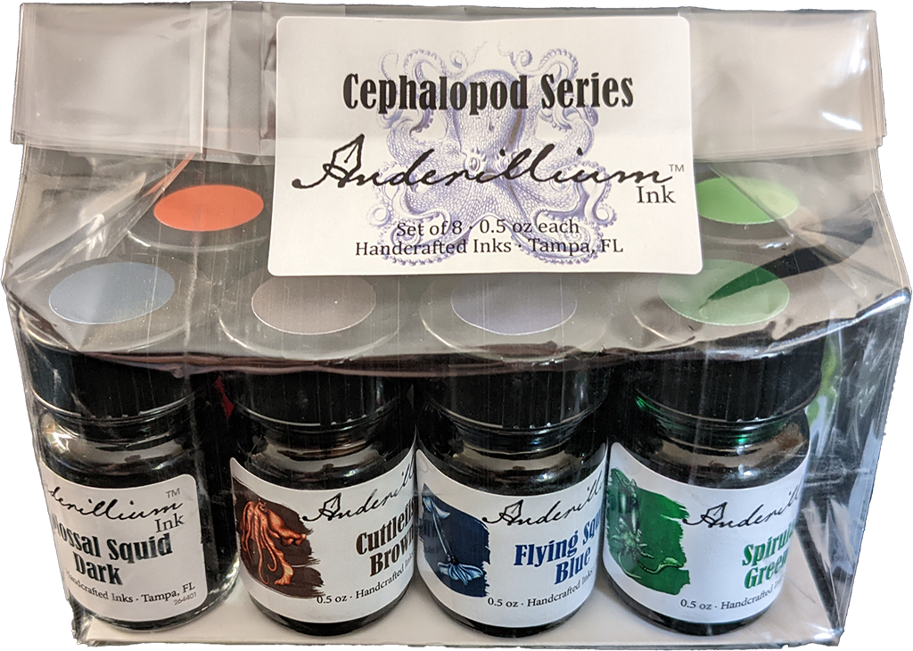 Anderillium™ Ink Set - Cephalopod Series