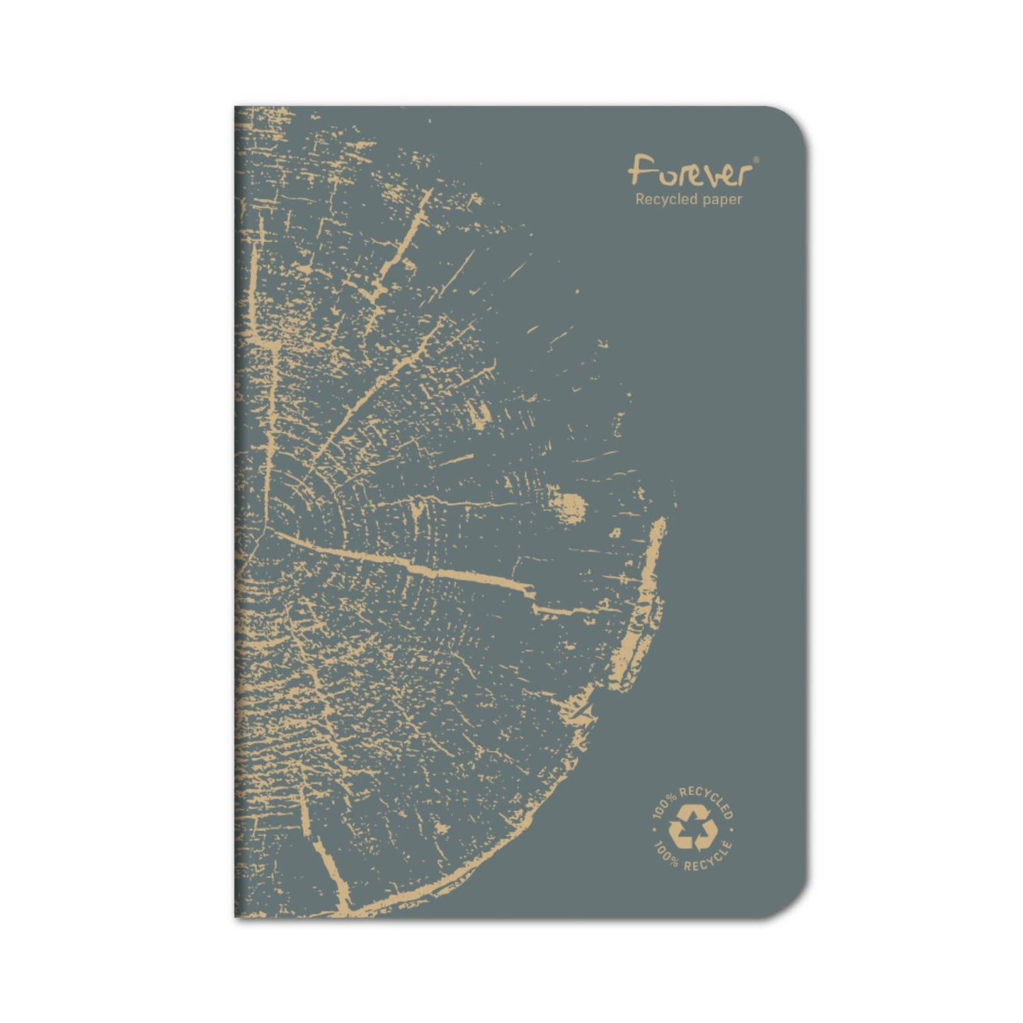 Clairefontaine staple-bound "Forever" 100% recycled lined notebook