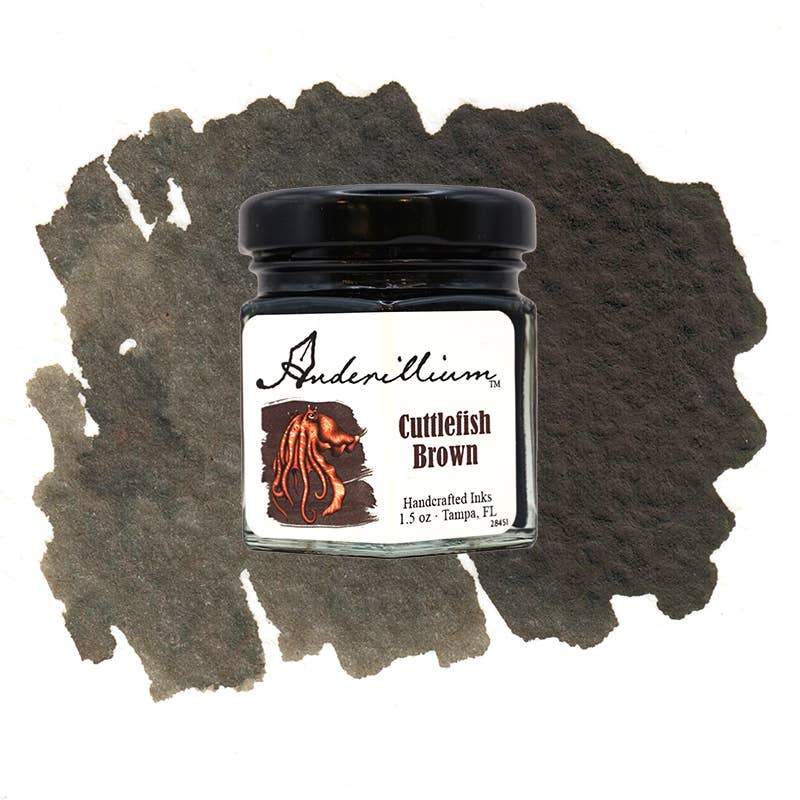 Anderillium™ artisan-made fountain pen ink 1.5 oz for writing and drawing